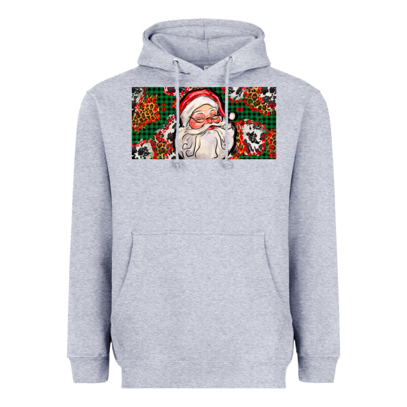 Christmas With Santa Heavyweight Hoodie by AdoDesignShop | Teevron