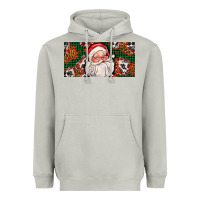 Moon Dust christmas with santa Heavyweight Hoodie - AdoDesignShop