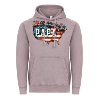 Vintage Zinc all american papa Vintage Hoodie - FaDigitalArtStudio