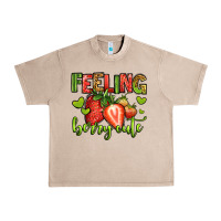 French Oak feeling berry cute strawberry Urban Heavy Tee - Jasminsmagicworld