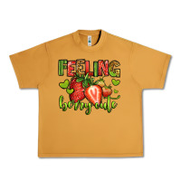 Peanut Butter feeling berry cute strawberry Urban Heavy Tee - Jasminsmagicworld