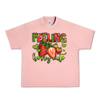 Salmon feeling berry cute strawberry Urban Heavy Tee - Jasminsmagicworld