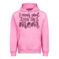 Fuchsia Pink i wear pink for my mom Urban Hoodie - JahusDesignShop