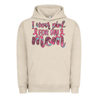 Pigment French Oak i wear pink for my mom Urban Hoodie - JahusDesignShop