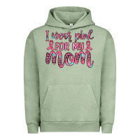 Pigment Oil Green i wear pink for my mom Urban Hoodie - JahusDesignShop