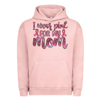 Pigment Salmon i wear pink for my mom Urban Hoodie - JahusDesignShop