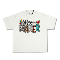 Pistachio difference maker teacher Urban Heavy Tee - OliviaCreatesArt