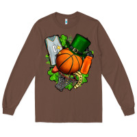 Chestnut St. Patrick's Day Basketball Long Sleeve Tee - FaDigitalArtStudio