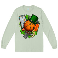 Matcha St. Patrick's Day Basketball Long Sleeve Tee - FaDigitalArtStudio