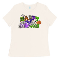Happy Halloween Ladies Tee | Teevron