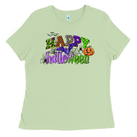 Matcha happy halloween Ladies Tee - CowGirlArtShop