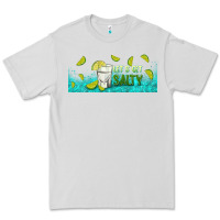 Dove Grey let's get salty with lime Premium Tee - TumblerDesignByShophia
