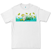 White let's get salty with lime Premium Tee - TumblerDesignByShophia