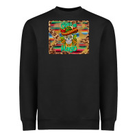 Black cinco de mayo sombrero skull mousepad Heavyweight Sweatshirt - BarkalooDesign