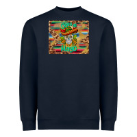 Navy cinco de mayo sombrero skull mousepad Heavyweight Sweatshirt - BarkalooDesign