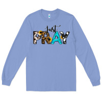 Colony Blue Just Pray Long Sleeve Tee - RanaPortraitStore