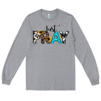 Heather Grey Just Pray Long Sleeve Tee - RanaPortraitStore