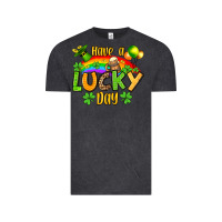 Vintage Black St. Patrick's Have a lucky day Vintage Tee - OliviaCreatesArt