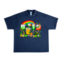 Wine Glasses St. Patricks Urban Heavy Tee | Teevron