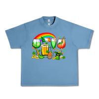 Pebble Blue wine glasses st. patricks Urban Heavy Tee - OliviaCreatesArt