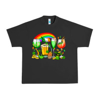 Pigment Black wine glasses st. patricks Urban Heavy Tee - OliviaCreatesArt