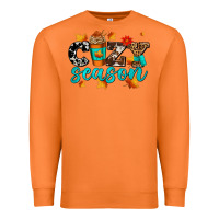 Carrot cozy season with coffee cup Premium Sweatshirt - AdoDesignShop