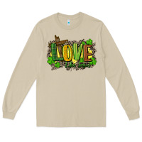 Mushroom love like jesus st. patricks Long Sleeve Tee - FaDigitalArtStudio