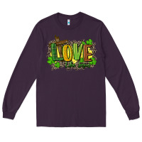 Plum love like jesus st. patricks Long Sleeve Tee - FaDigitalArtStudio