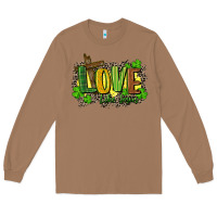 Toasted Coconut love like jesus st. patricks Long Sleeve Tee - FaDigitalArtStudio