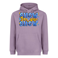 Lavender snow snow snow with sparkle Heavyweight Hoodie - AdoDesignShop