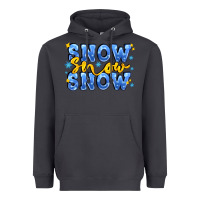 Smoke snow snow snow with sparkle Heavyweight Hoodie - AdoDesignShop