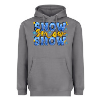 Storm snow snow snow with sparkle Heavyweight Hoodie - AdoDesignShop