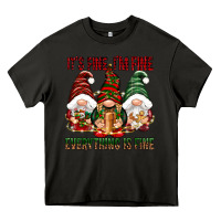 Asphalt It's fine i'm fine everything is fine Heavy Core Tee - NancyCooperArtShop