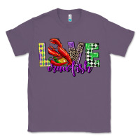 Lavender love crawfish mardi gras Classic Tee - CowGirlArtShop