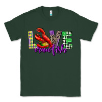 Sports Green love crawfish mardi gras Classic Tee - CowGirlArtShop