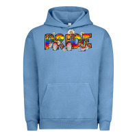 Pigment Pebble Blue pride gnome Urban Hoodie - JahusDesignShop