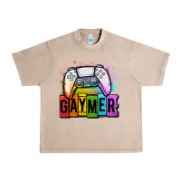 French Oak gaymer lgbtq gaming Urban Heavy Tee - OliviaCreatesArt