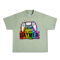 Oil Green gaymer lgbtq gaming Urban Heavy Tee - OliviaCreatesArt