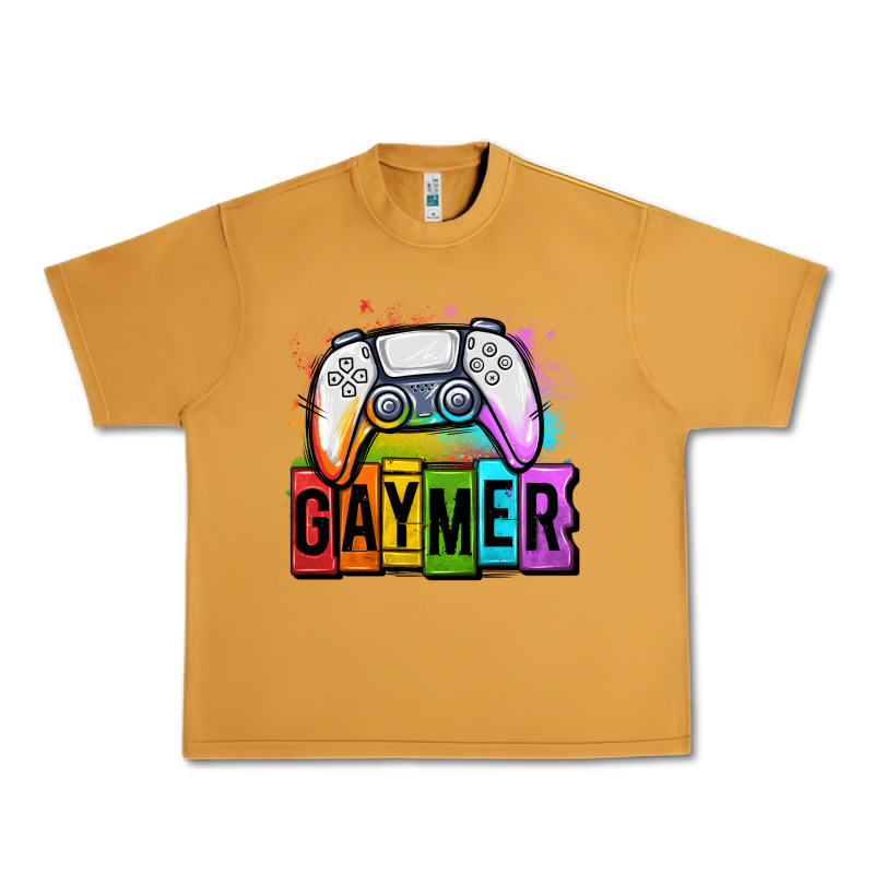 Gaymer Lgbtq Gaming Urban Heavy Tee by OliviaCreatesArt | Teevron