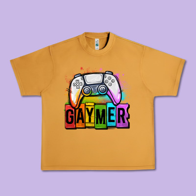 Gaymer Lgbtq Gaming Urban Heavy Tee Designed By Oliviacreatesart