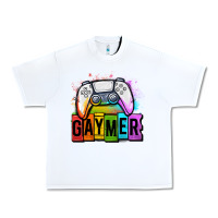 White gaymer lgbtq gaming Urban Heavy Tee - OliviaCreatesArt