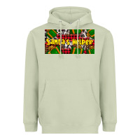 Matcha santa's helper with gifts Heavyweight Hoodie - AdoDesignShop