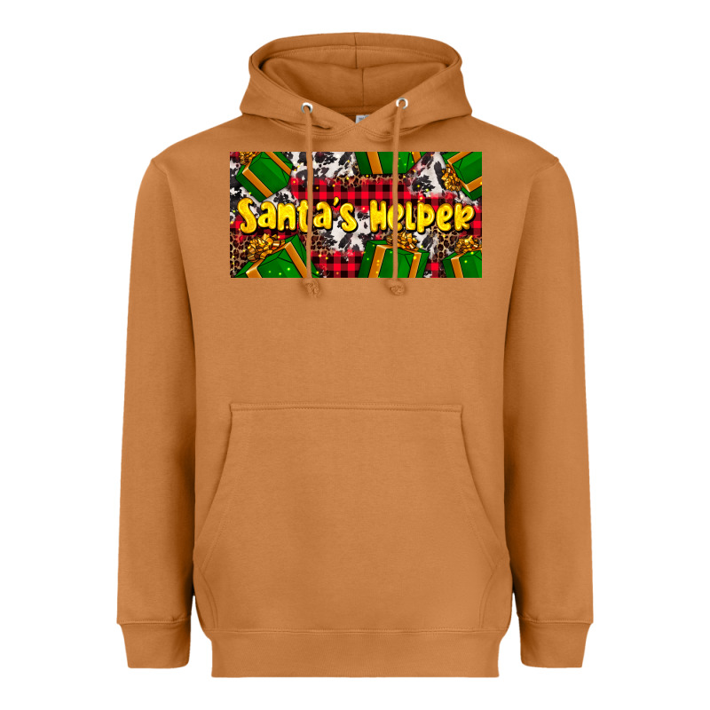 Santa's Helper With Gifts Heavyweight Hoodie by AdoDesignShop | Teevron