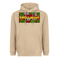 Mushroom santa's helper with gifts Heavyweight Hoodie - AdoDesignShop