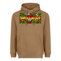Toasted Coconut santa's helper with gifts Heavyweight Hoodie - AdoDesignShop