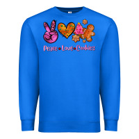 True Royal peace love cookies Premium Sweatshirt - AdoDesignShop