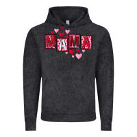 Vintage Black Mother's Day mama hearts Vintage Hoodie - FaDigitalArtStudio