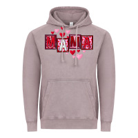 Vintage Zinc Mother's Day mama hearts Vintage Hoodie - FaDigitalArtStudio