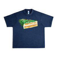 Navy green christmas cake fa element 1 Urban Heavy Tee - FaDigitalArtStudio