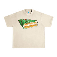 Sandshell green christmas cake fa element 1 Urban Heavy Tee - FaDigitalArtStudio